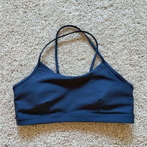 ALO Yoga Navy Blue Airlift Bra